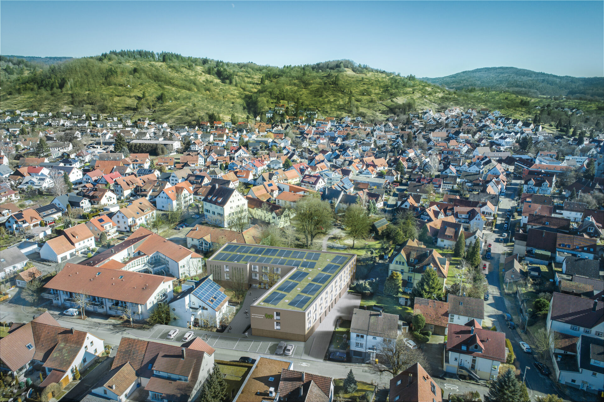 Pflegeheim Im Schlosspark In Urbach Kreisbaugesellschaft Waiblingen